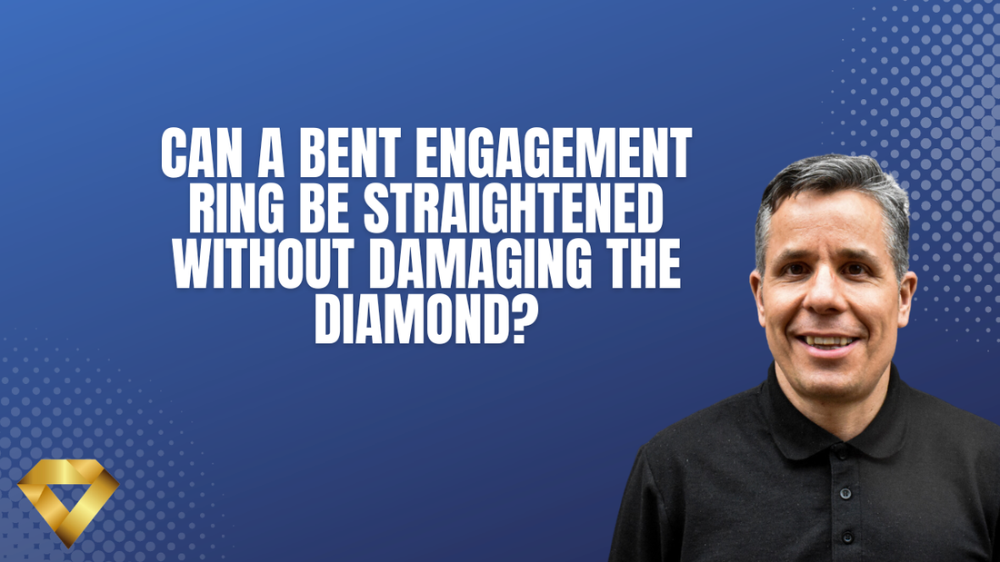 Can a Bent Engagement Ring Be Straightened Without Damaging the Diamond?