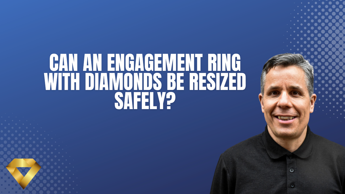 Can an Engagement Ring with Diamonds Be Resized Safely?