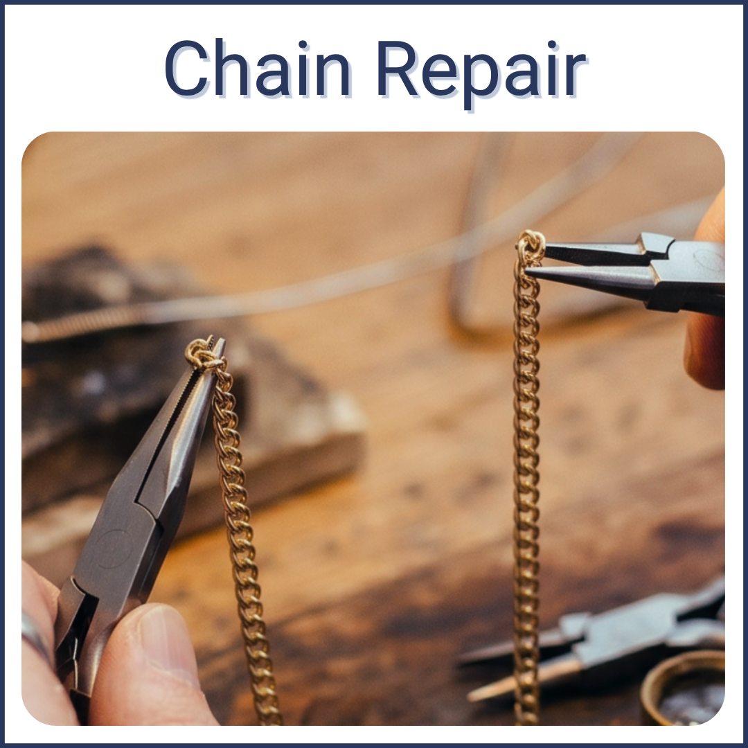 chain repair soldering