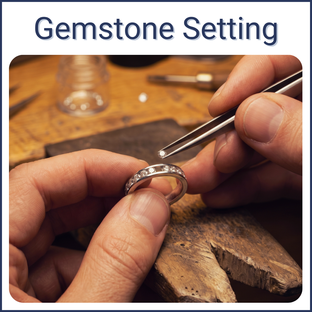 gem stone setting service
