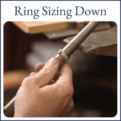 Ring Sizing Down Service