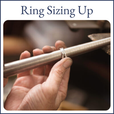 Ring Sizing Up Service